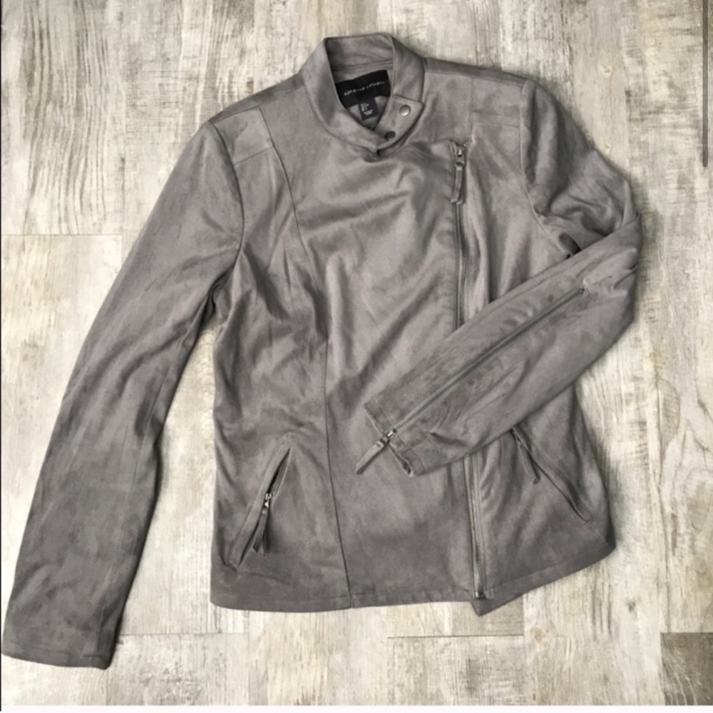 Adrienne Vittadini Faux Suede Jacket